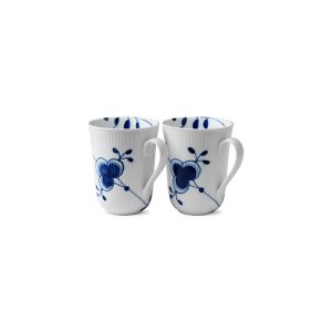 Blue Fluted Mega 2er Set Becher 33 cl – Royal Copenhagen