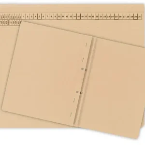 25 Hängehefter C, 2 Abheftvorrichtungen, Rechts- oder Linksheftung, ohne Tasche, versch. Farben