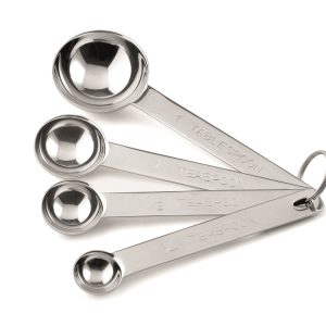 Teelöffel-Messlöffel 4er-Set