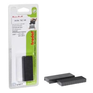 2 Ersatzstempelkissen trodat 6/4817 schwarz