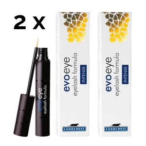 YOU & ME – 2 Stk. evoeye eyelash formula intense 2x3ml von evobeauté
