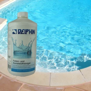 Folienreiniger Kunststoffreiniger Pool Poolfolie Reiniger 1L Delphin