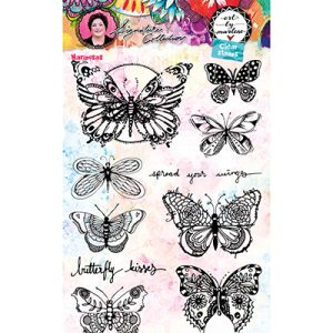 StudioLight – Clear Stamp – Art By Marlene 5.0 nr.49 (Schmetterlinge)