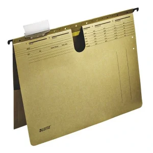 25 Hängehefter LEITZ ALPHA 1912 Karton naturbraun DIN A4