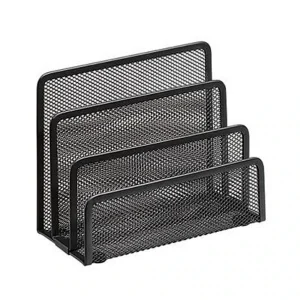 Briefständer Zeller Meshline mit 3 Fächern, grau