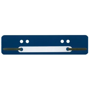 100 Werke Heftstreifen aus Kunststoff, 3,4 x 15,0 cm, versch. Farben