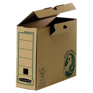 20 Archivboxen Earth Series, braun, versch. Breiten