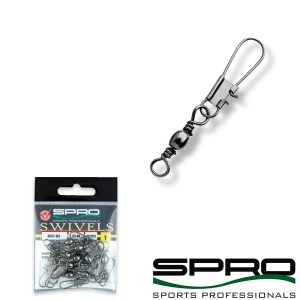 Spro Barrel Swivel+Interlock Snap