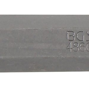 Innenvielzahn-Bit, 75 mm lang, M6, 3/8″