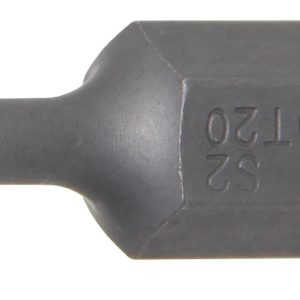 T-Profil Bit ohne Bohrung, 30 mm lang, T20, 3/8″