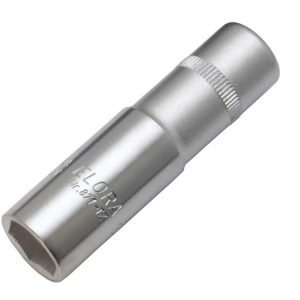 Zündkerzen-Steckschlüssel-Einsatz 3/8″, extra tief, ELORA-87LTZ-20,8 mm