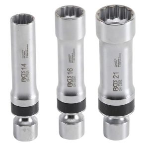 Zündkerzen Gelenkeinsätze 14 – 16 – 21 mm / 12 kant