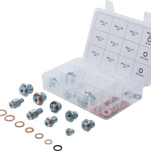 Ölablassschrauben-Reparatur-Sortiment 63-tlg.