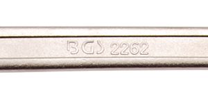 Doppel-Ringschlüssel für E-Profil-Außenschrauben, lose, E14xE18