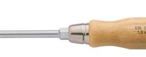 Schraubendreher mit Holzheft, Schlitz 0,8×4,5, ELORA-636-IS 90