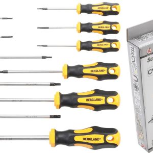 T-Profil Schraubendrehersatz ohne Stirnlochbohrung, 11-tlg.