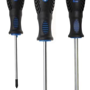 Werkstatt-Schraubendreher, Kreuzschlitz PZ1 x 75 mm PZ3 x 150 mm