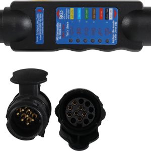 Anhänger- / Zugfahrzeug-Elektrik-Tester, 7- / 13-polig