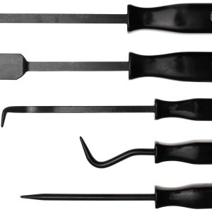 Schaber- und Hakensatz, 5-tlg.