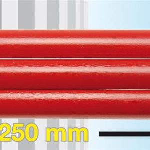 Zimmermannsbleistifte, 25 cm, 6-tlg.