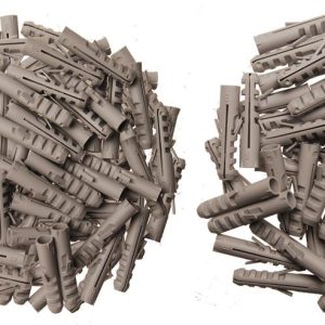 Dübel-Sortiment 400-tlg., 5-6-8 mm