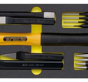 Handschlagwerkzeugsatz, 13-teilig, ELORA-OMS-8