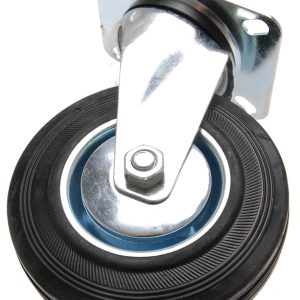 Lenkrolle 125 mm, mit Anschraubsockel