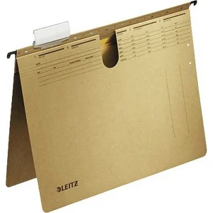 25 Hängehefter LEITZ ALPHA® 1994 Karton naturbraun DIN A4