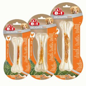 8in1 Delights Strong Kauknochen Delikatesse Hundesnacks