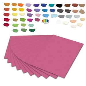 folia Fotokarton 50 x 70 cm 300g, 20 Blatt, versch. Farben