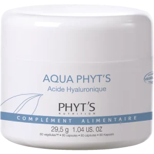 Acide Hyaluronique 80 Capsules – Soins Hydratants Aqua by Phyt’s