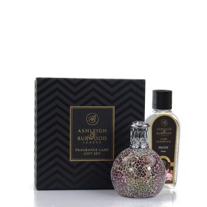 Ashleigh & Burwood Lampe Geschenkset Perlglanz