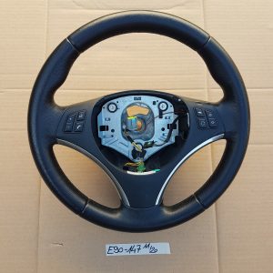 BMW E90 E91 E92 E93 E81 E82 E87 MFL Lenkrad  Multifunktion Leder Lenker 6772147