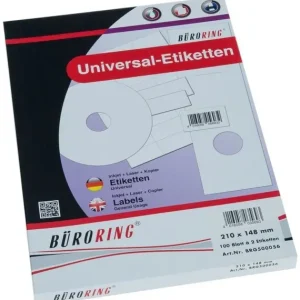 200 Universaletiketten weiß, 210 x 148 mm