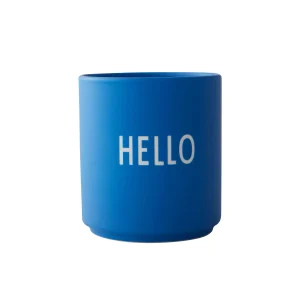 Design Letters Favourite Cup HELLO Cobalt Blue