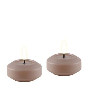 Deluxe Homeart Led Schwimmende Candle 2 Stück Rose