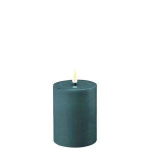 Deluxe Homeart Led Candle Jade Grün 7,5 x 10 cm