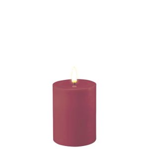 Deluxe Homeart Led Candle Magenta 7,5 x 10 cm