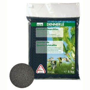Dennerle Quarz Kies 10Kg Schwarz Braun Weiss