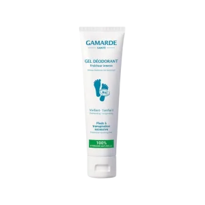 Gel Déodorant Fraîcheur Intense 100g – Soins Podologiques de Gamarde