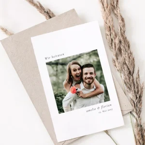 Hochzeitseinladung “Once in a Lifetime”