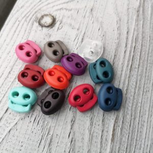 2 Kordelstopper „Mini“ – verschiedene Farben