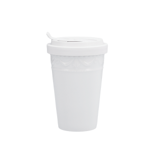 Kurland To-go Becher weiß – KPM