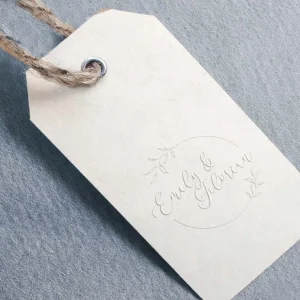 Prägestempel “Emily & Florian”