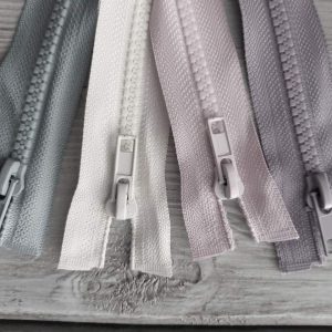 Jacken Reißverschluss teilbar – verschiedene Farben – 80 cm