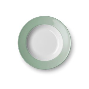 Solid Color Suppenteller Salbei – Dibbern