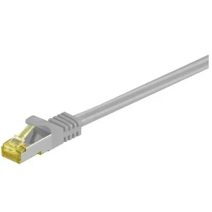 goobay RJ-45 Netzwerkkabel grau, versch. Längen