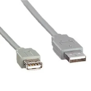 goobay USB 2.0 A Kabel grau, versch. Längen
