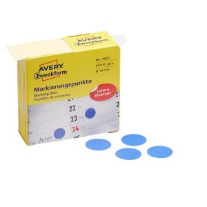 AVERY Zweckform Klebepunkte 3857 blau