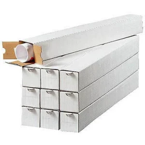 20 Versandhülsen eckig